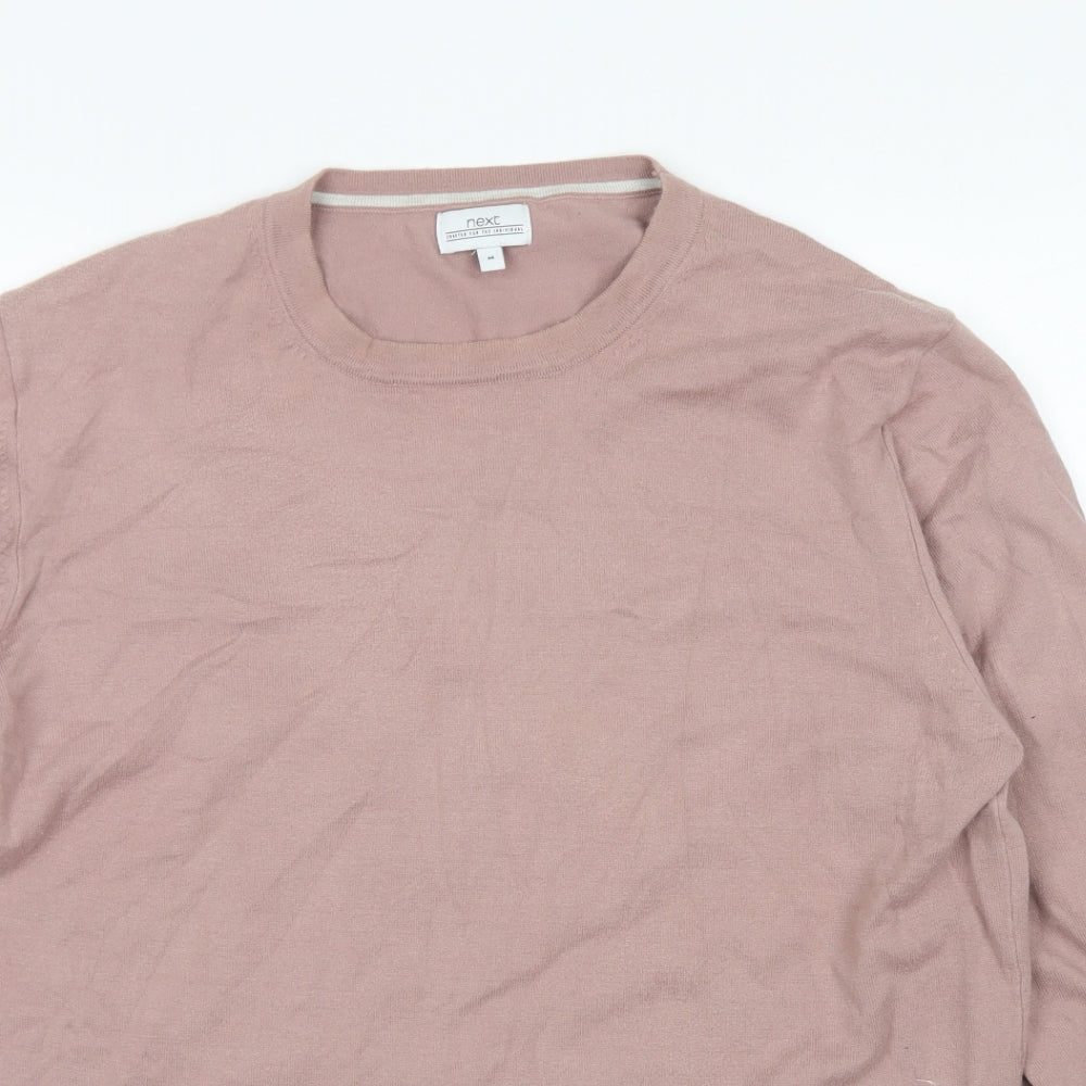 Womens UK Size M NEXT Pink Pullover Jumper