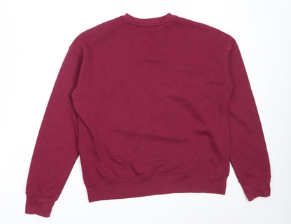 Primark Womens Purple  Cotton Pullover Sweatshirt Size 2XS