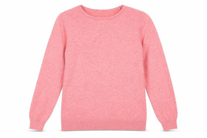 Papaya Womens Pink Round Neck  Viscose Pullover Jumper Size 12