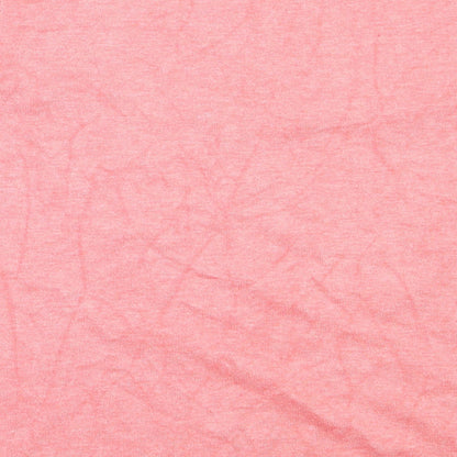 Papaya Womens Pink Round Neck  Viscose Pullover Jumper Size 12