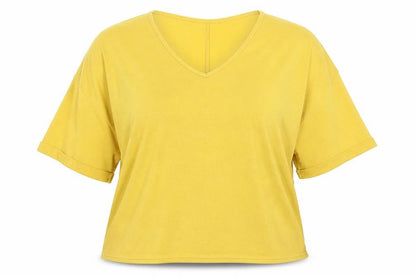 Womens UK Size L New Look Yellow Pullover Jumper