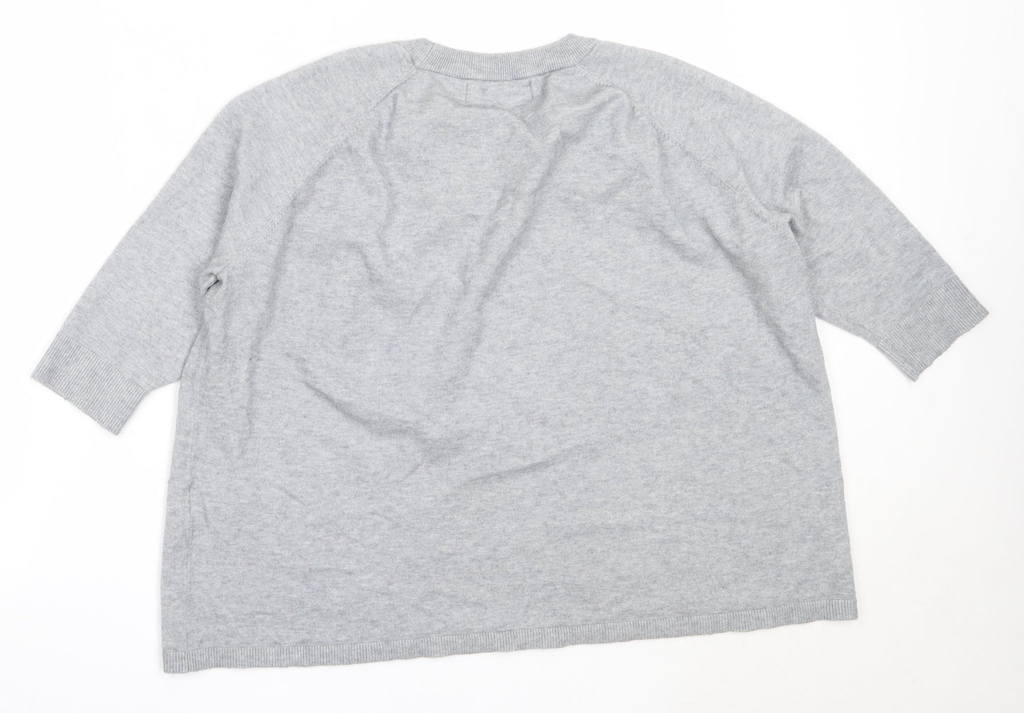 Womens UK Size M Vera Moda Grey Pullover Jumper