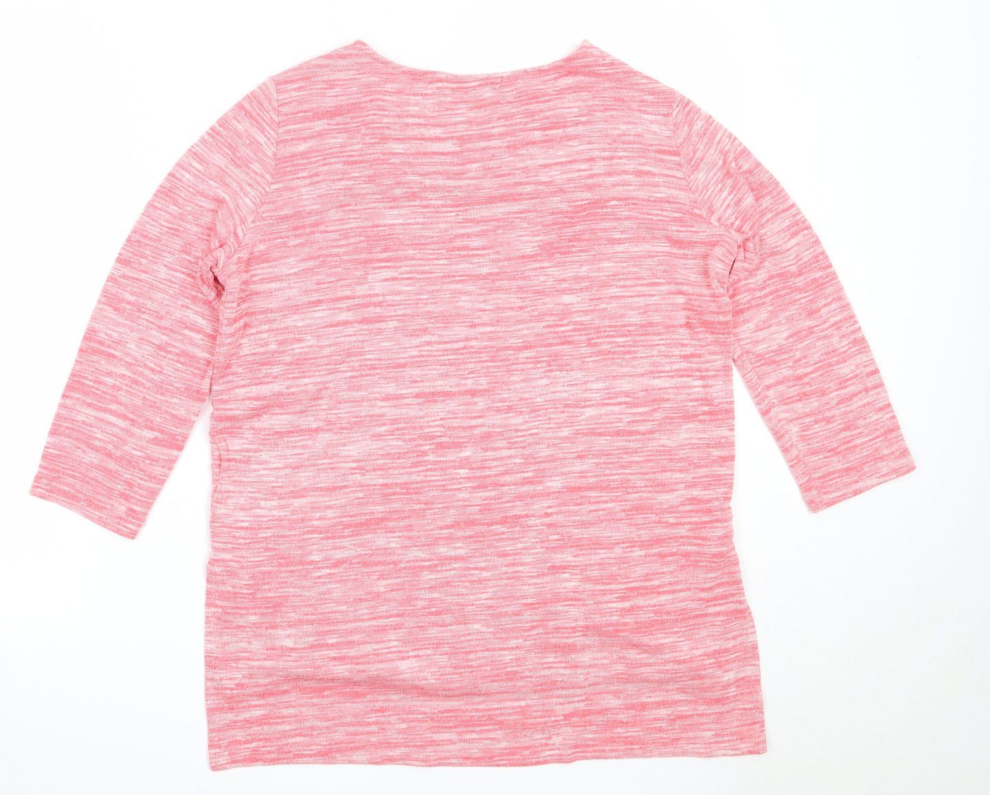 Womens UK Size 12 Marks and Spencer Pink Pullover Jumper