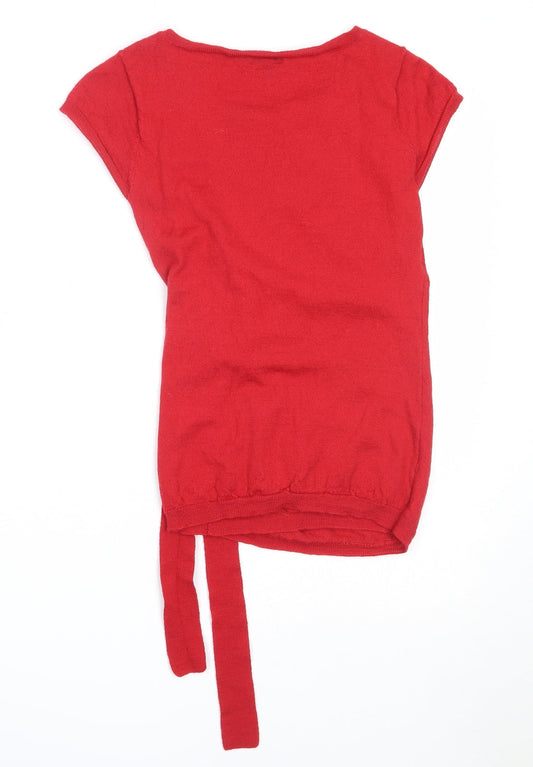 Womens UK Size 8 Phase Eight Red Pullover Jumper
