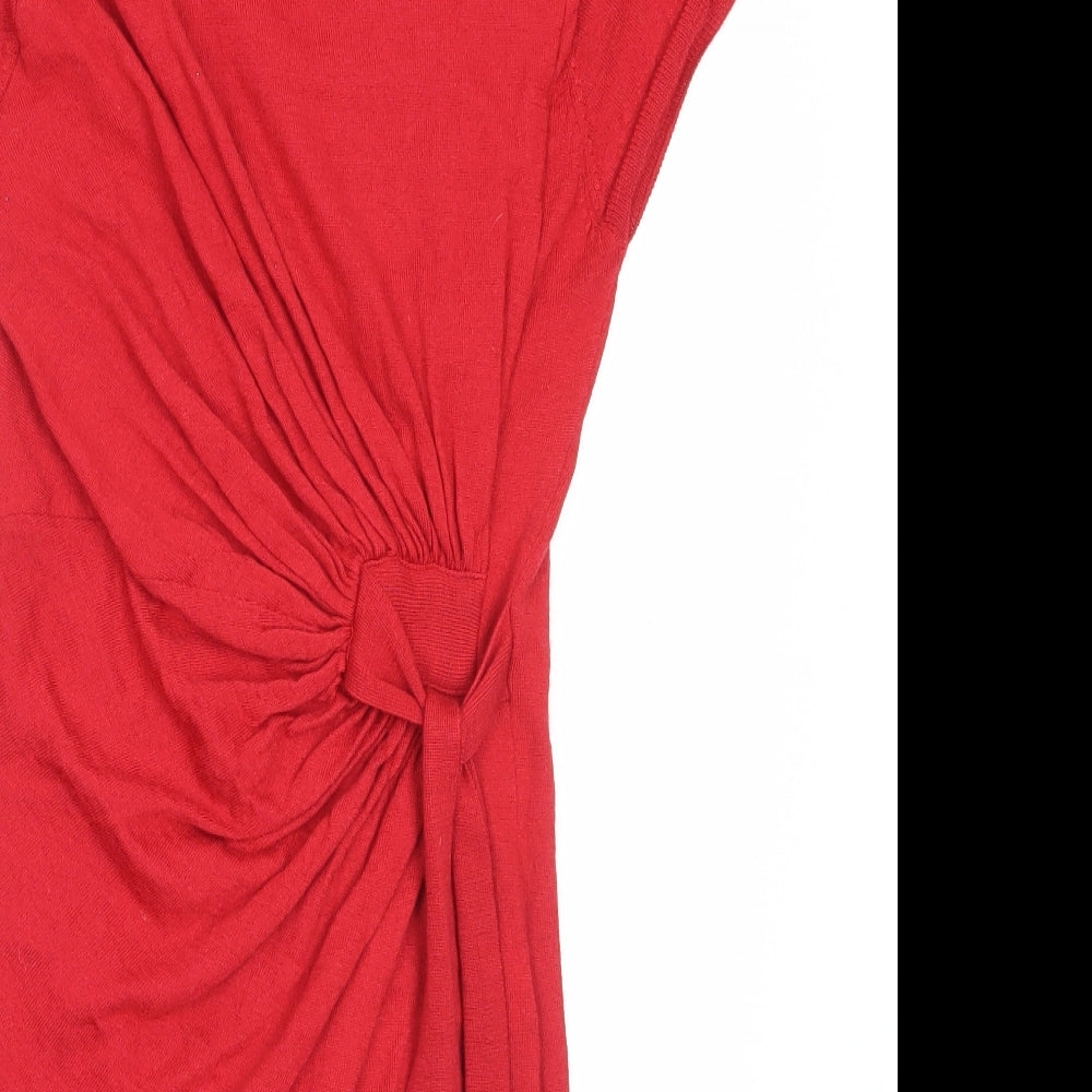 Womens UK Size 8 Phase Eight Red Pullover Jumper