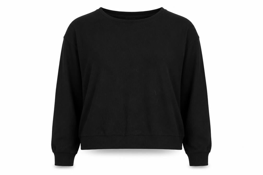 Womens UK Size L New Look Black Pullover Jumper