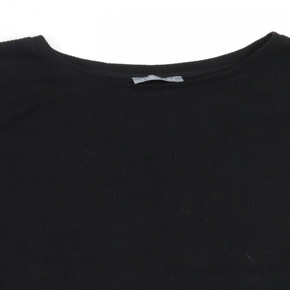 Womens UK Size L New Look Black Pullover Jumper