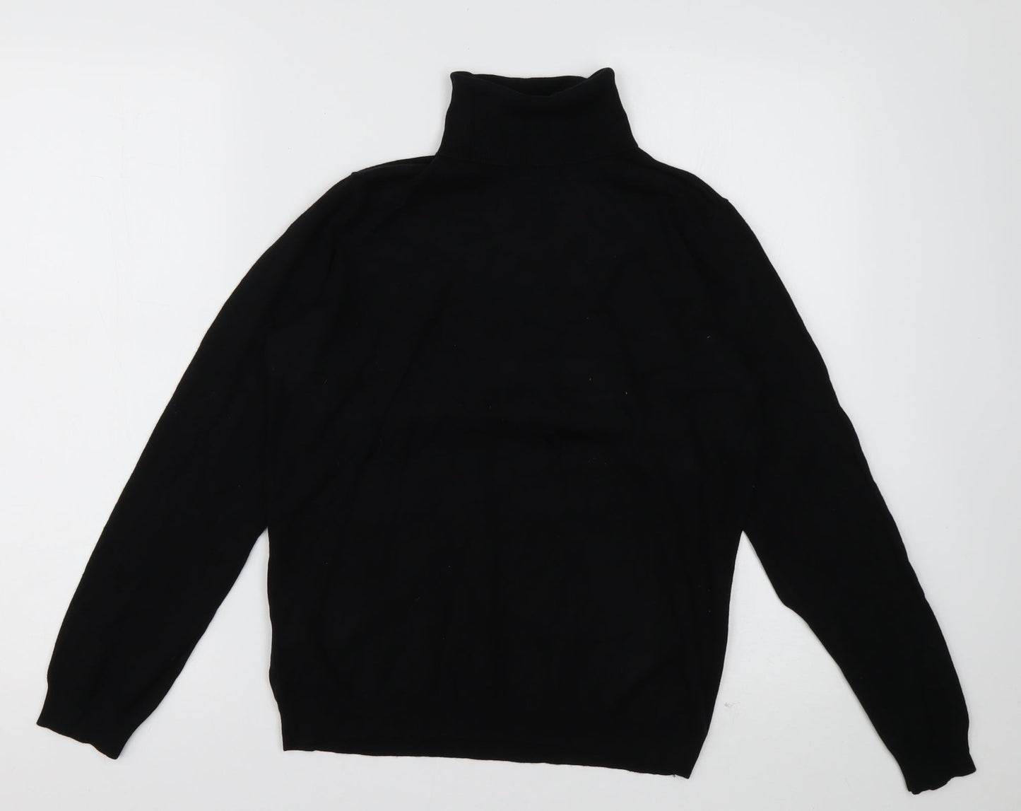 cc Womens Black  Viscose Pullover Sweatshirt Size M  Pullover