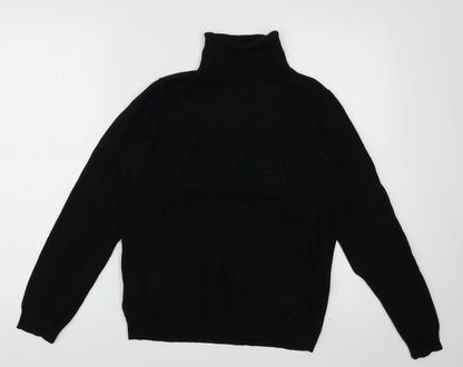 cc Womens Black  Viscose Pullover Sweatshirt Size M  Pullover