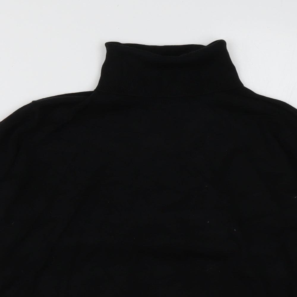 cc Womens Black  Viscose Pullover Sweatshirt Size M  Pullover