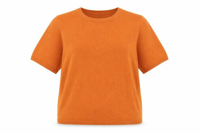 Womens UK Size 16 Marks and Spencer Orange Pullover Sweatshirt