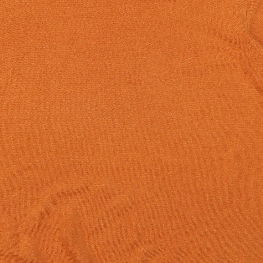 Womens UK Size 16 Marks and Spencer Orange Pullover Sweatshirt