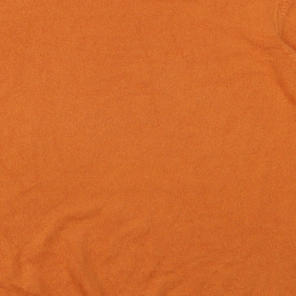 Womens UK Size 16 Marks and Spencer Orange Pullover Sweatshirt