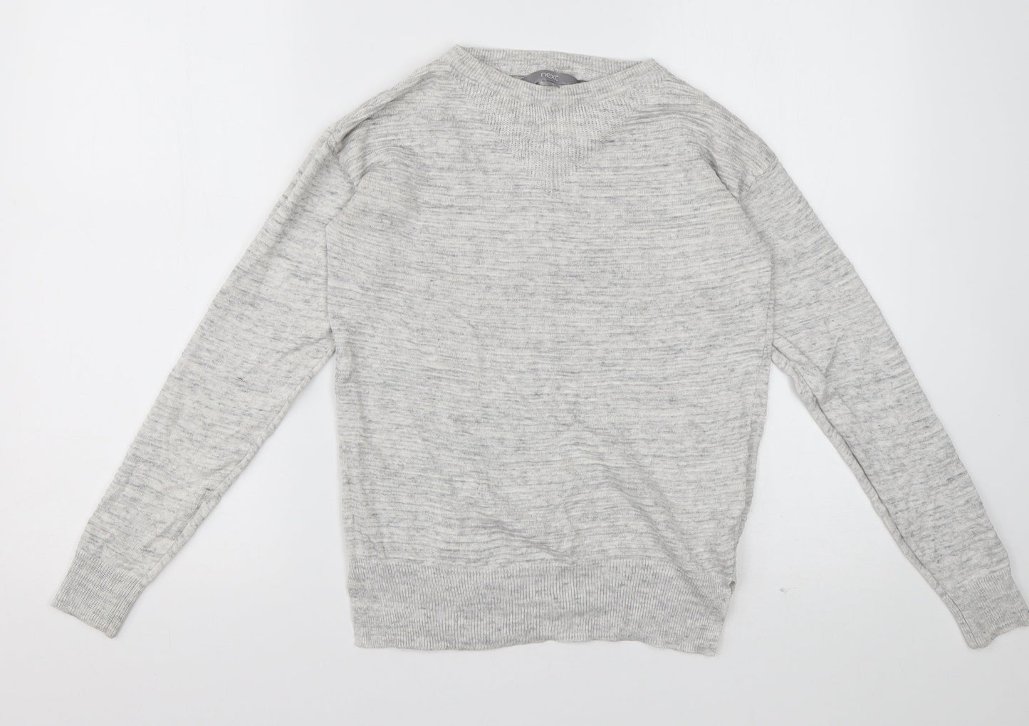 Womens UK Size 6 NEXT Grey Pullover Jumper
