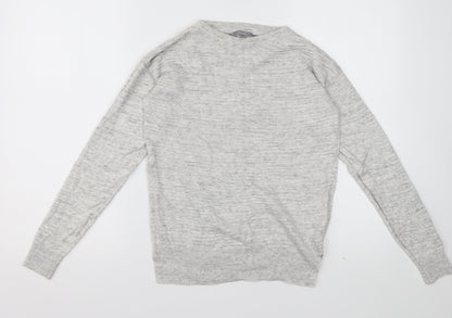 Womens UK Size 6 NEXT Grey Pullover Jumper