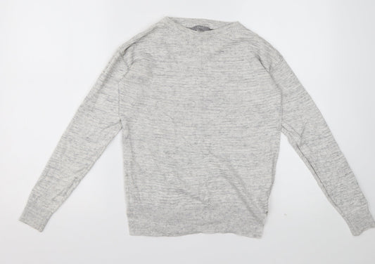 Womens UK Size 6 NEXT Grey Pullover Jumper