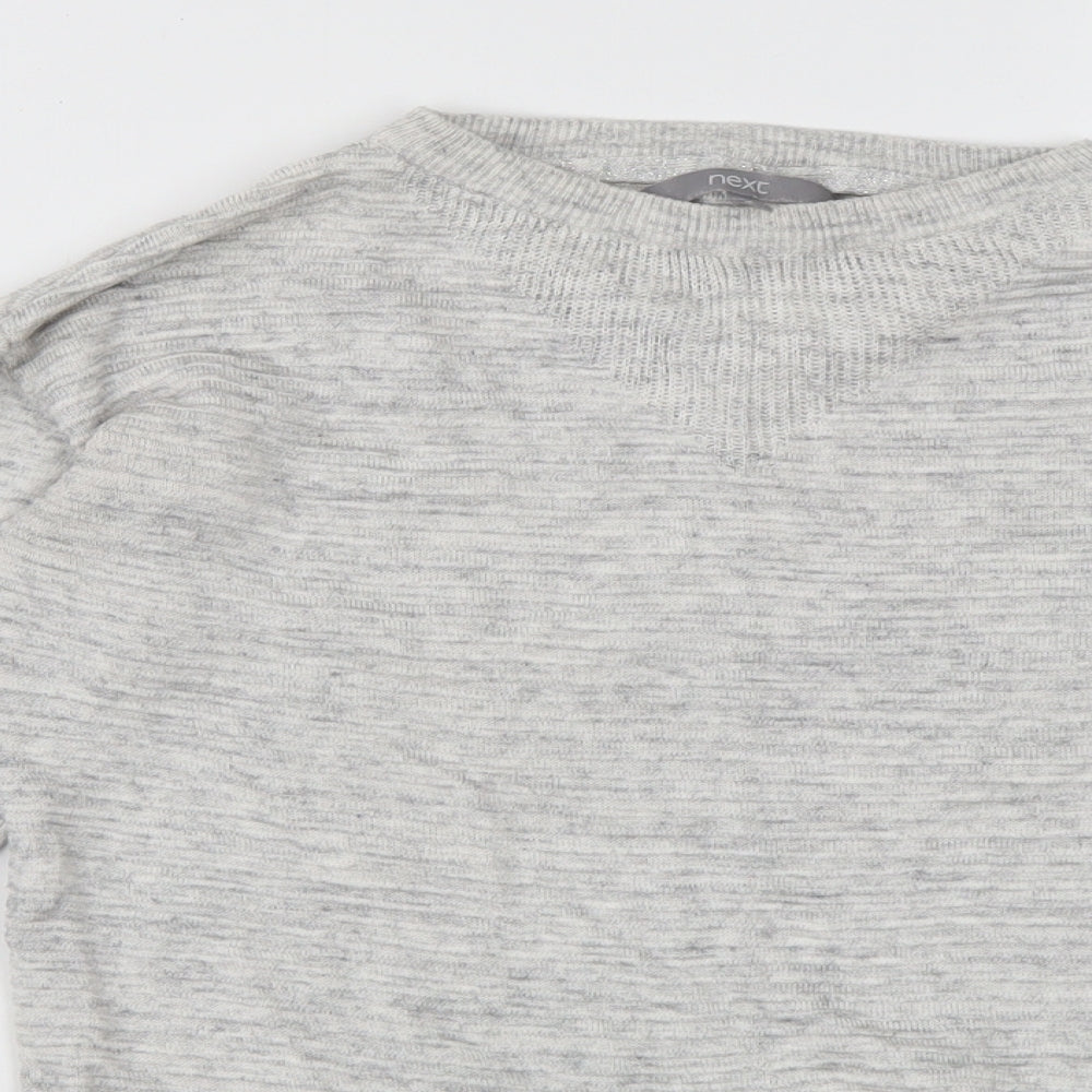 Womens UK Size 6 NEXT Grey Pullover Jumper