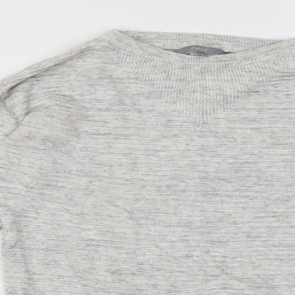 Womens UK Size 6 NEXT Grey Pullover Jumper