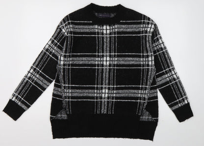 Womens UK Size S Marks and Spencer Black Pullover Jumper