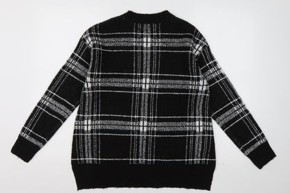 Womens UK Size S Marks and Spencer Black Pullover Jumper