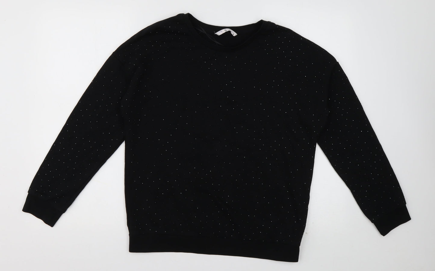 Womens UK Size 10 sainsburys Black Pullover Jumper