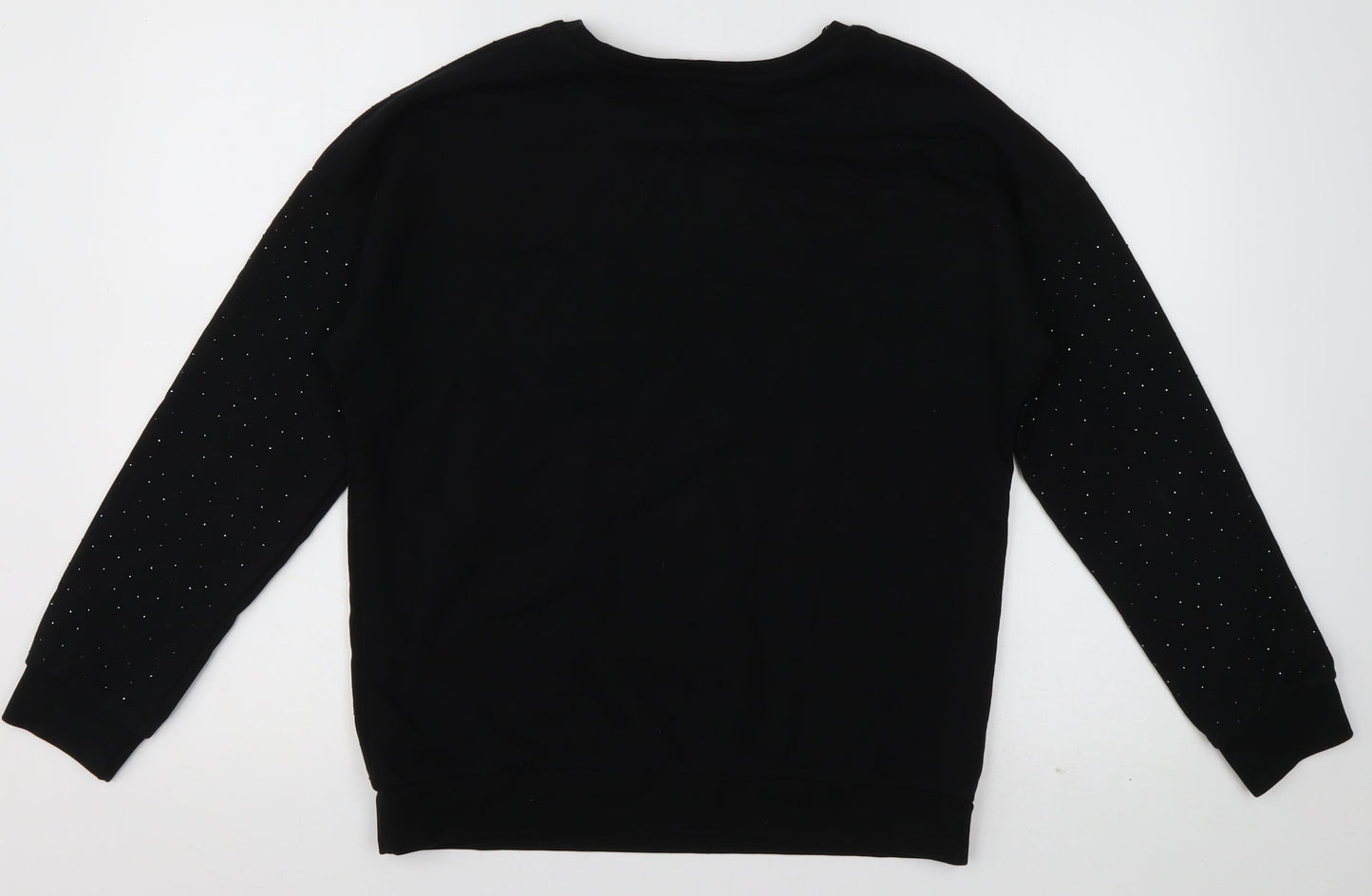 Womens UK Size 10 sainsburys Black Pullover Jumper