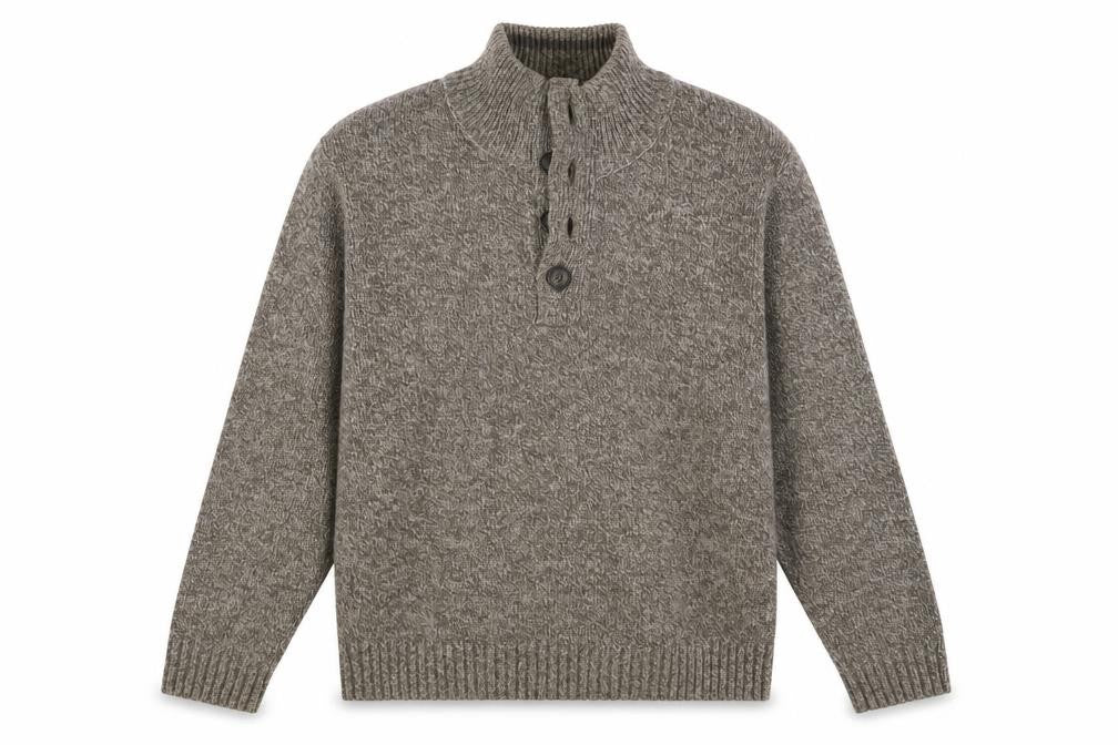 Mens UK Size M Marks and Spencer Brown Pullover Sweatshirt