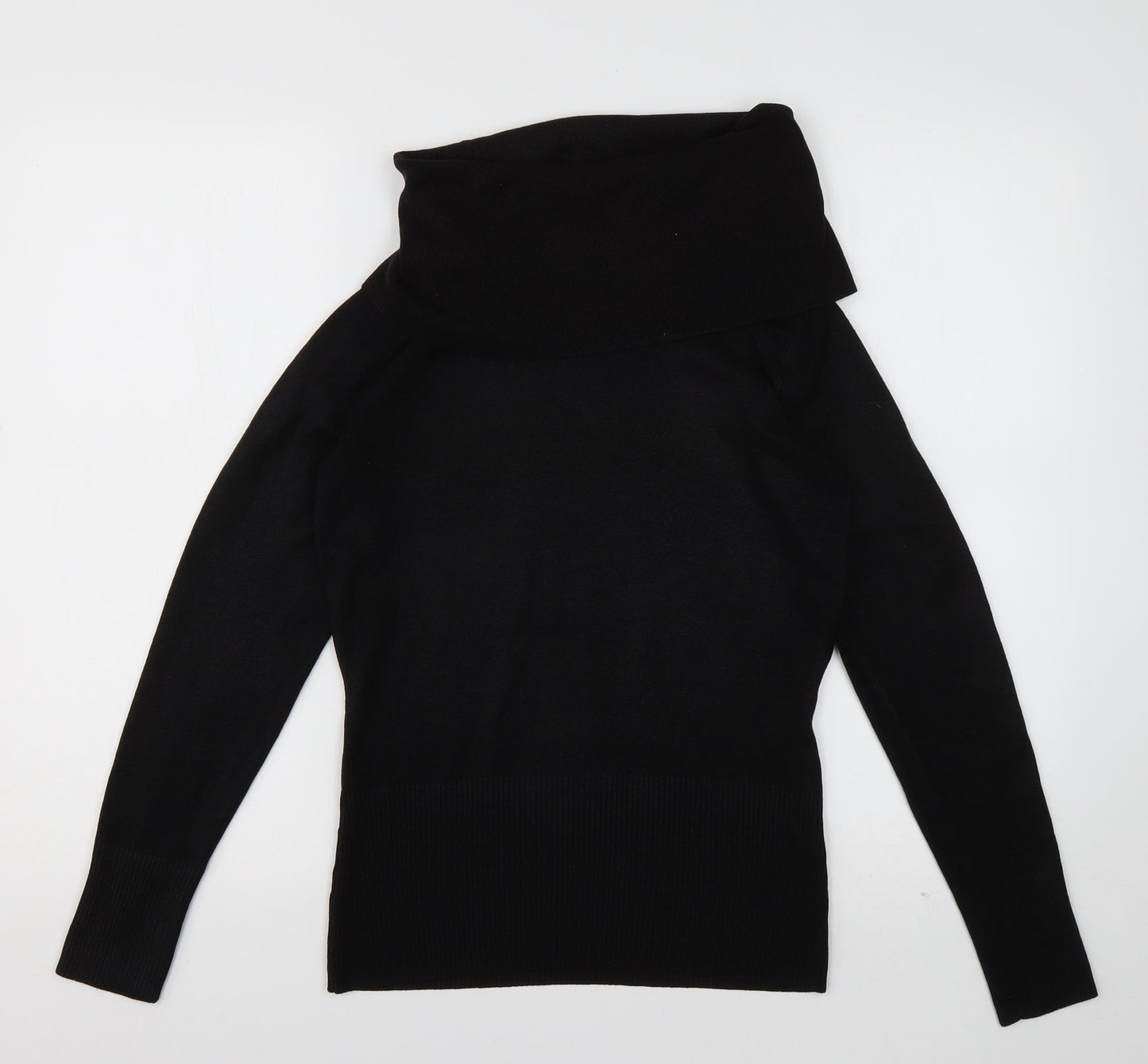 Principles Womens Black  Acrylic Pullover Sweatshirt Size 10  Pullover