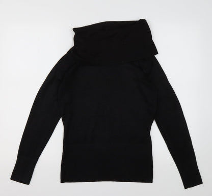 Principles Womens Black  Acrylic Pullover Sweatshirt Size 10  Pullover