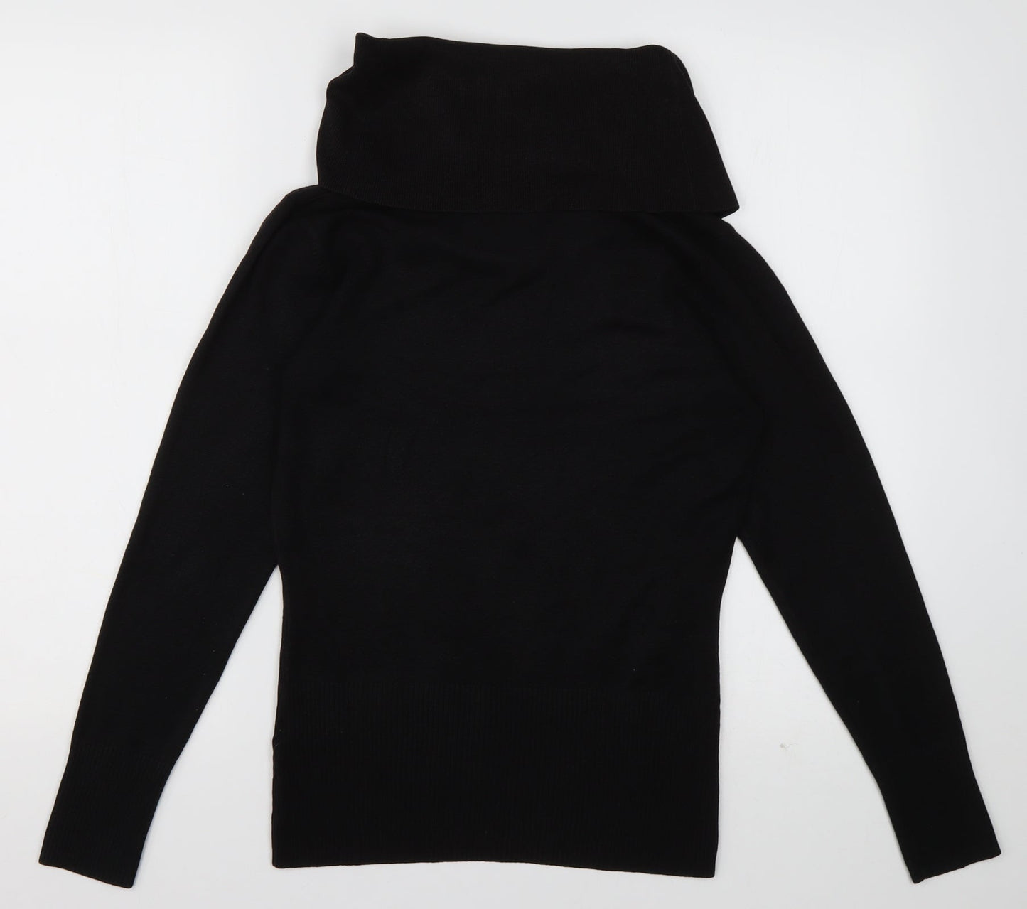 Principles Womens Black  Acrylic Pullover Sweatshirt Size 10  Pullover
