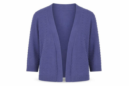 Womens UK Size 12 sainsburys Purple Cardigan Jumper