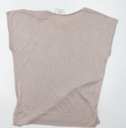 Wallis Womens Pink  Viscose Pullover Sweatshirt Size M  Pullover