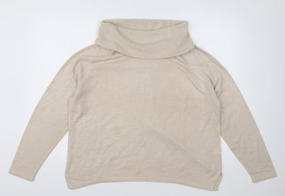 Womens UK Size 18 Marks and Spencer White Pullover Jumper