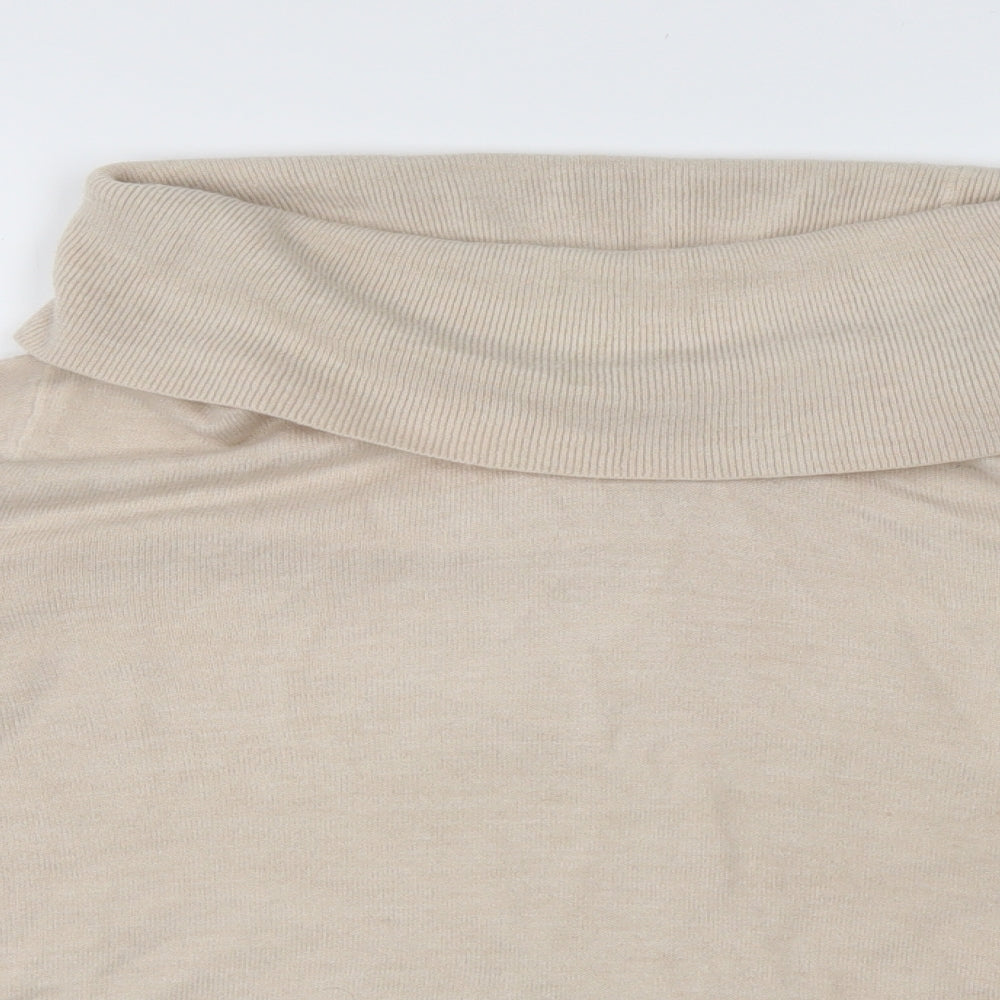 Womens UK Size 18 Marks and Spencer White Pullover Jumper