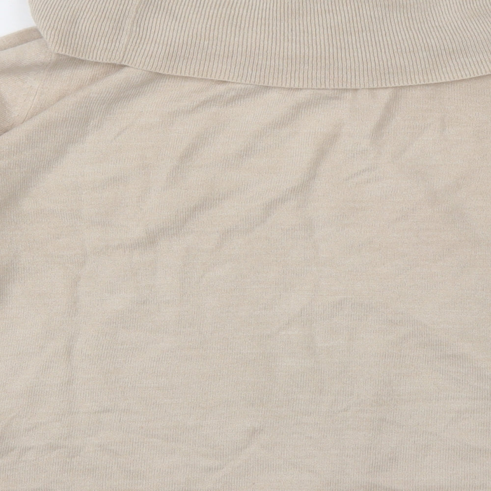Womens UK Size 18 Marks and Spencer White Pullover Jumper