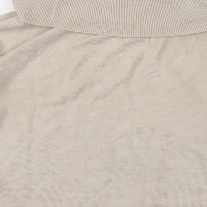 Womens UK Size 18 Marks and Spencer White Pullover Jumper