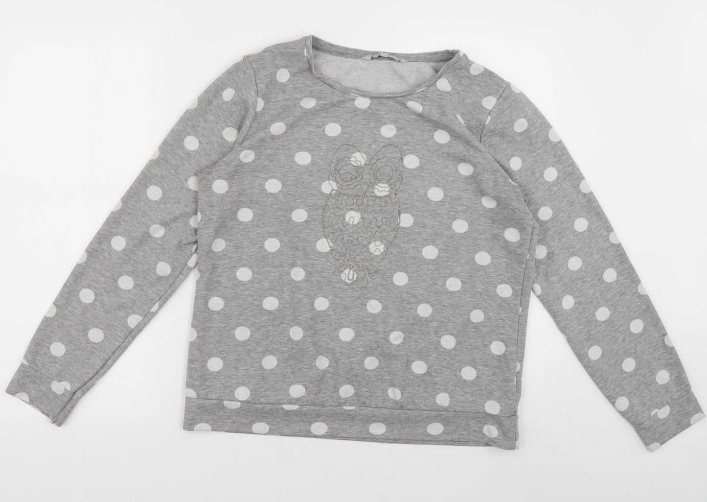 Womens UK Size 14 Debenhams Grey Pullover Jumper