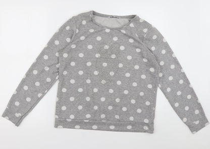Womens UK Size 14 Debenhams Grey Pullover Jumper