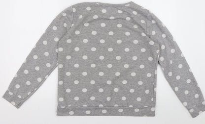 Womens UK Size 14 Debenhams Grey Pullover Jumper