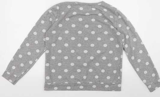 Womens UK Size 14 Debenhams Grey Pullover Jumper