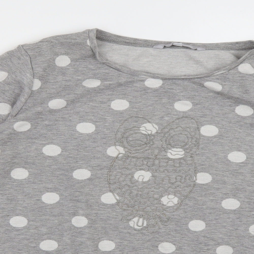 Womens UK Size 14 Debenhams Grey Pullover Jumper