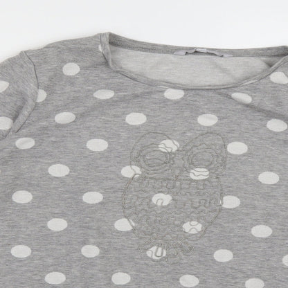 Womens UK Size 14 Debenhams Grey Pullover Jumper