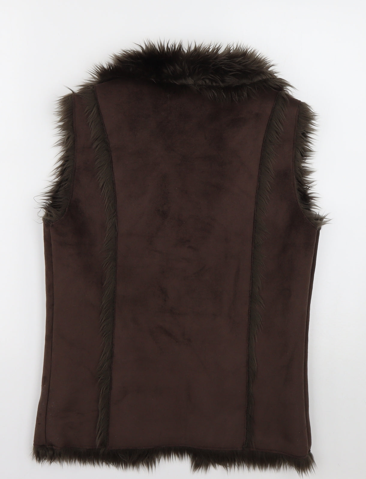 Primark Womens Brown   Jacket  Size 10  Tie