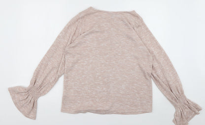 Primark Womens Pink  Polyester Pullover Sweatshirt Size 8  Pullover