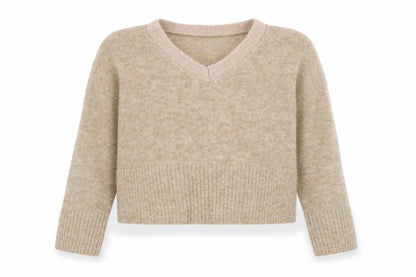 Womens UK Size 10 Topshop Brown Pullover Jumper