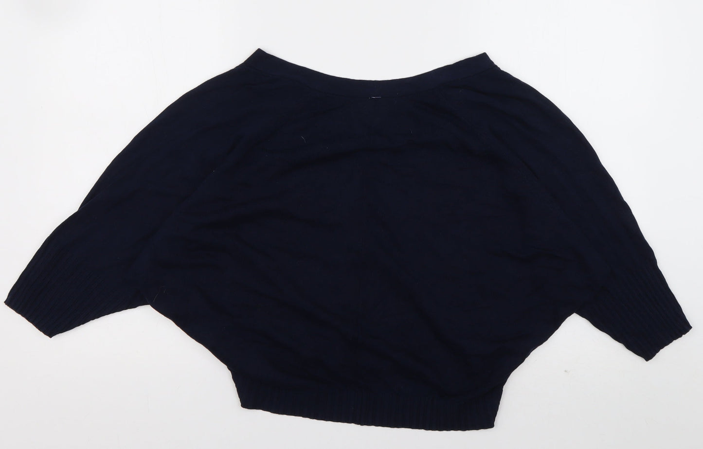 Womens UK Size L Marks and Spencer Blue Cardigan Jumper