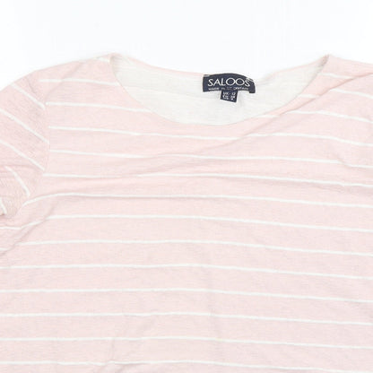 Womens UK Size 12 Saloos Multicoloured Basic Blouse