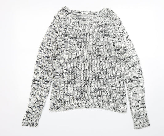 Womens UK Size M Cubus Grey Pullover Jumper