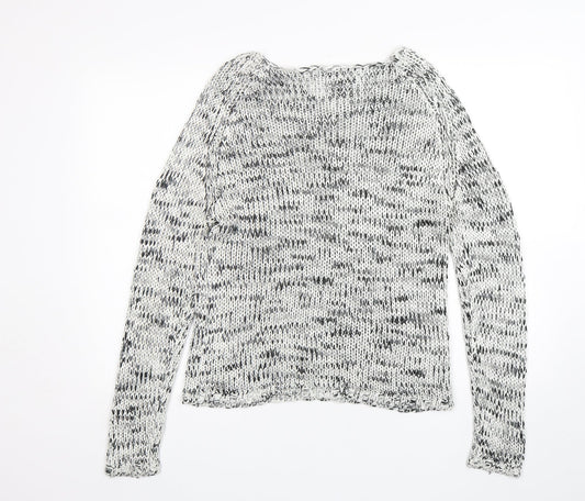 Womens UK Size M Cubus Grey Pullover Jumper