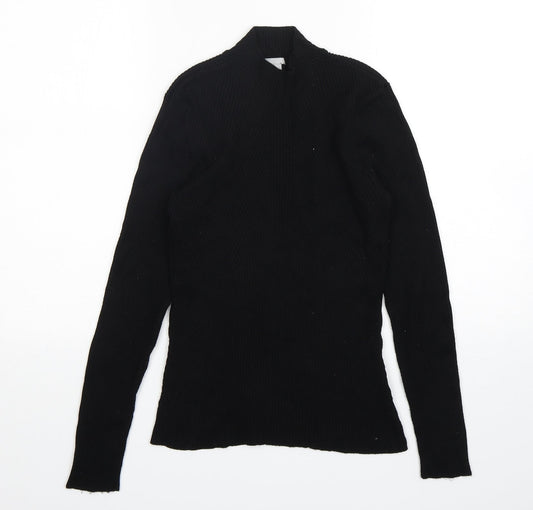 Womens UK Size M H&M Black Pullover Jumper